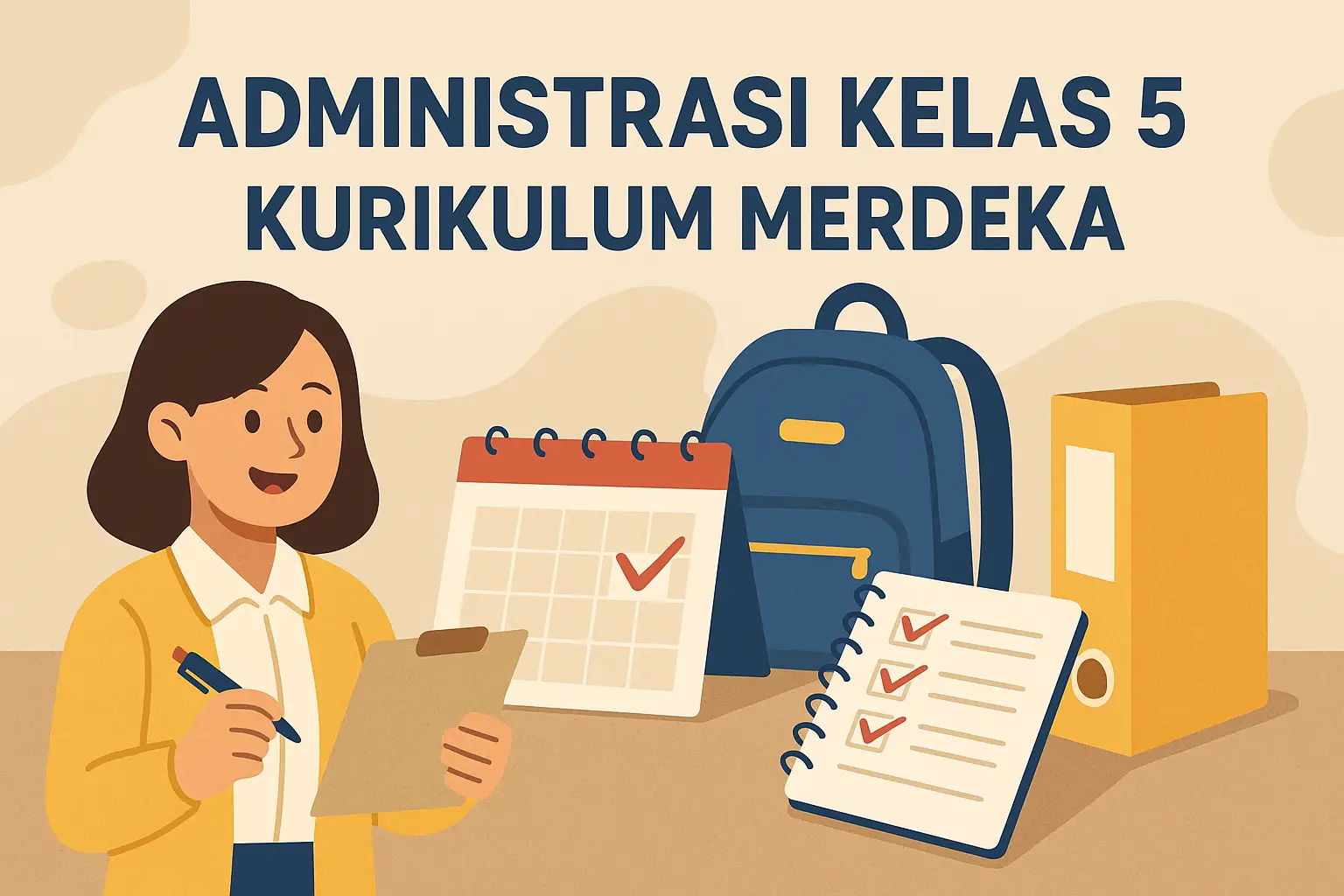 Download administrasi kelas 5 kurikulum merdeka