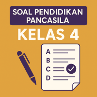 soal pendidikan pancasila kelas 4