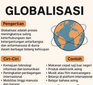 globalisasi, pengertian globalisasi, ciri - ciri globalisasi
