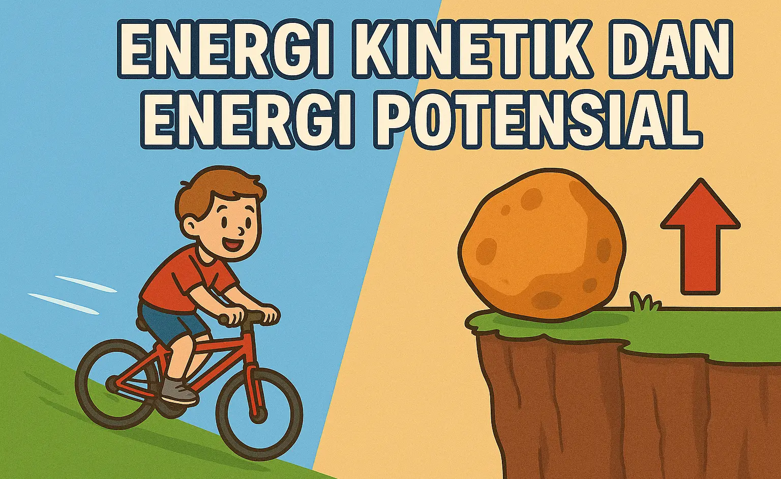 energi kinetik, energi potensial