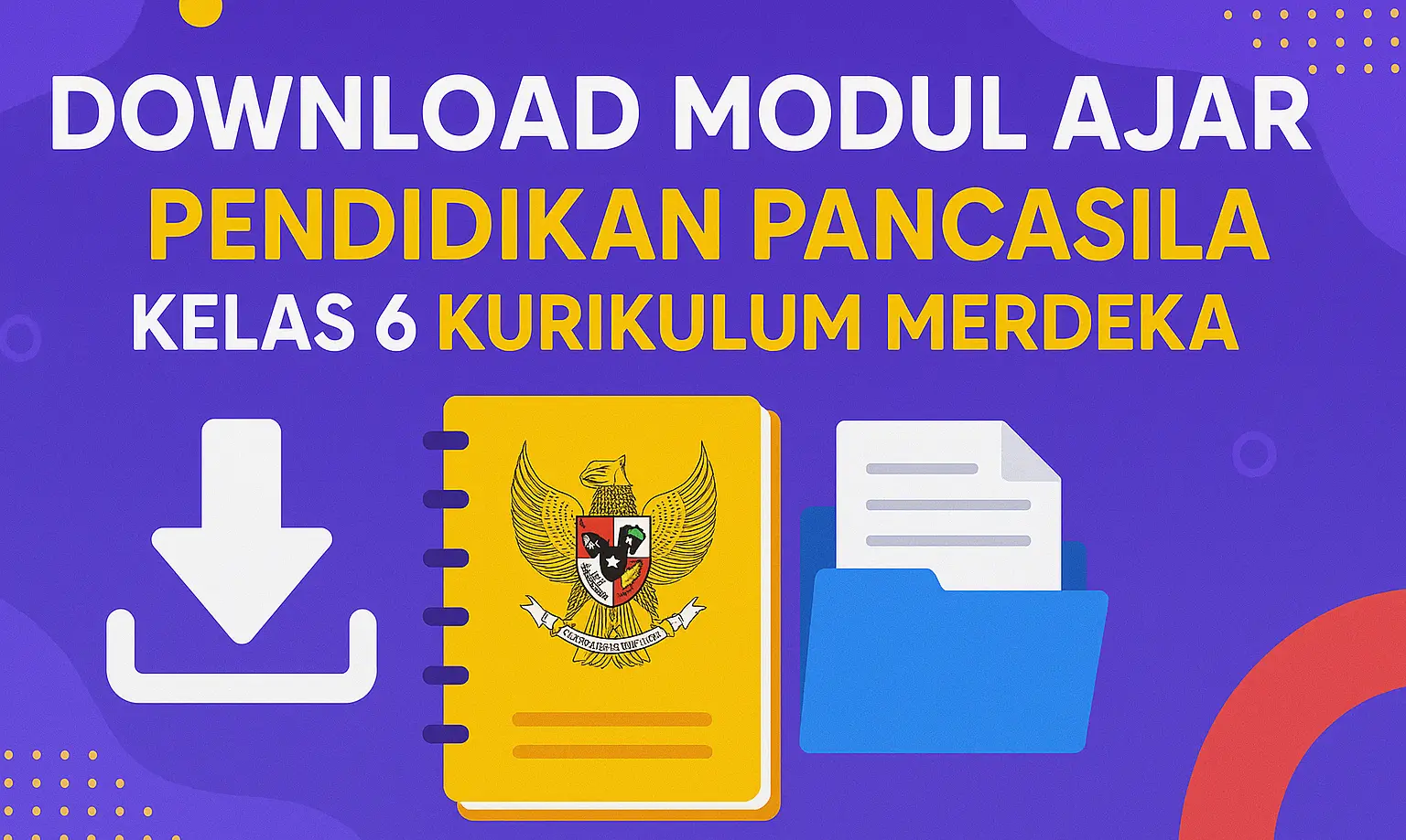 download modul ajar pendidikan pancasila kelas 6