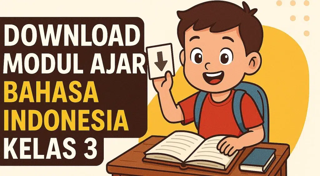 download modul ajar bahasa indonesia kelas 3