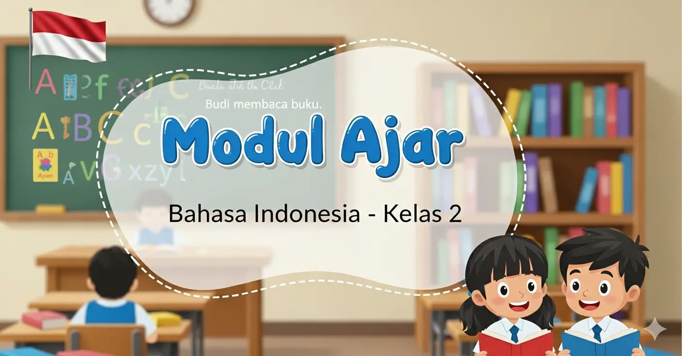 download modul ajar bahasa indonesia kelas 2