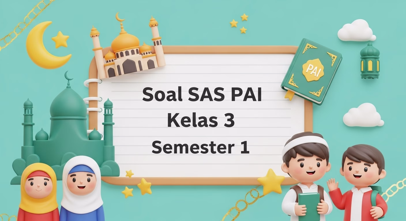 soal sas PAI KElas 3