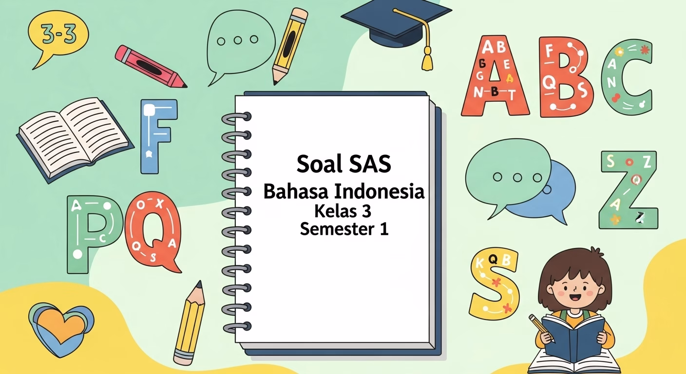 sumatif akhir semester bahasa indonesia kelas 3