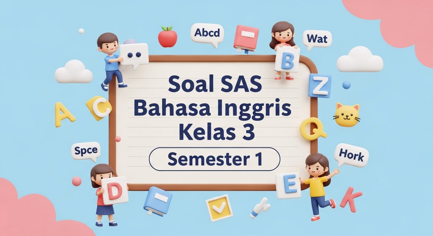 sumatif akhir semester bahasa inggris kelas 3