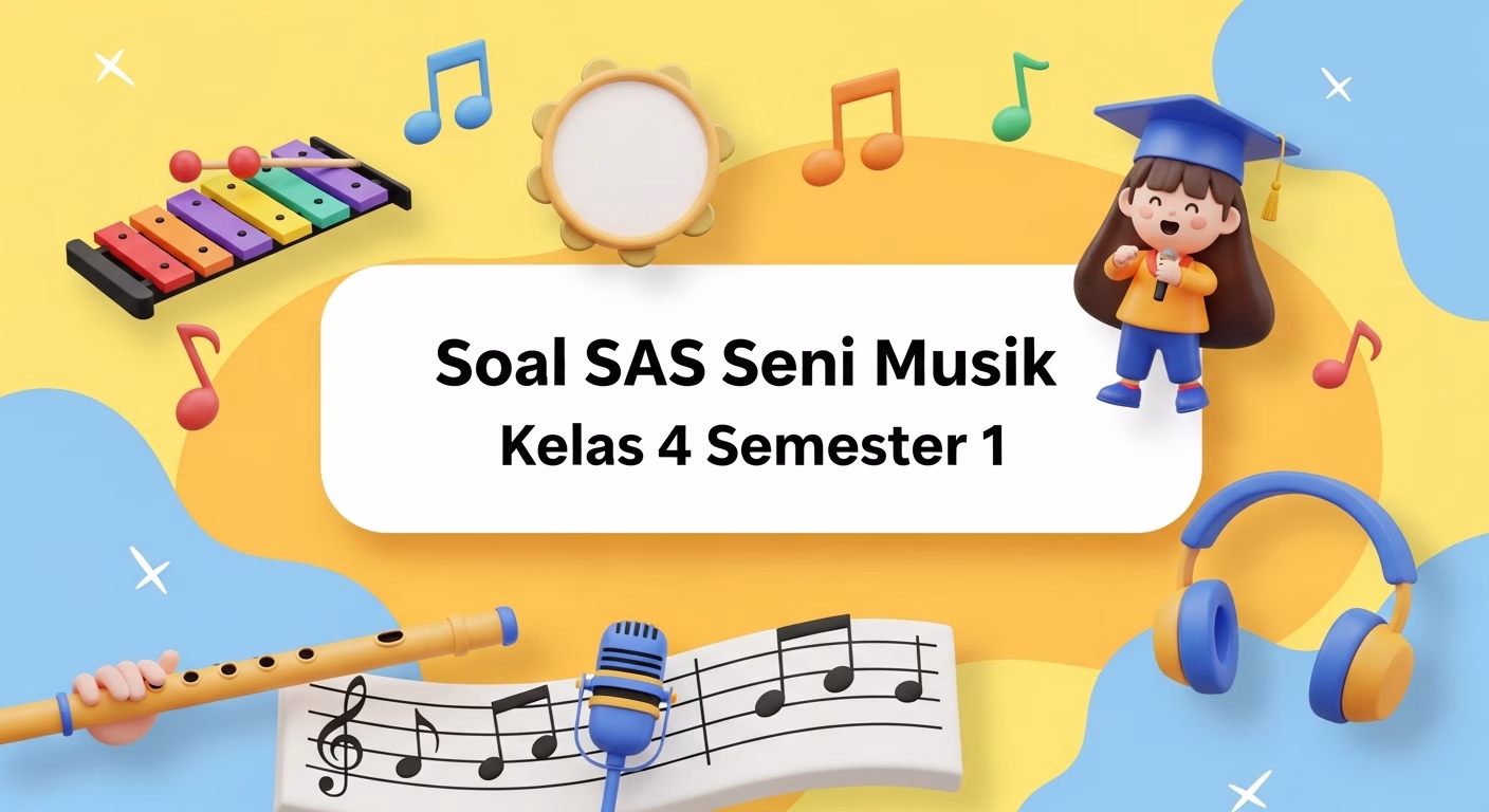 soal sumatif akhir semester seni musik kelas 4