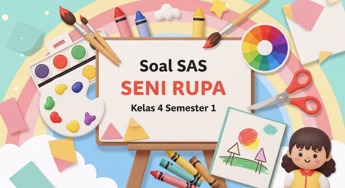 soalmsumatif akhir semester seni rupa kelas 4
