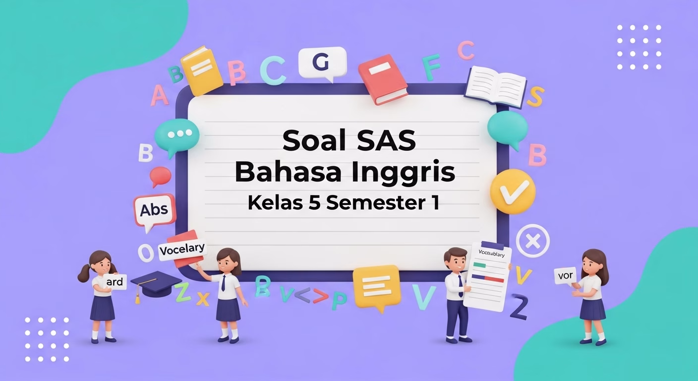 sumatif akhir semester bahasa inggris kelas 5