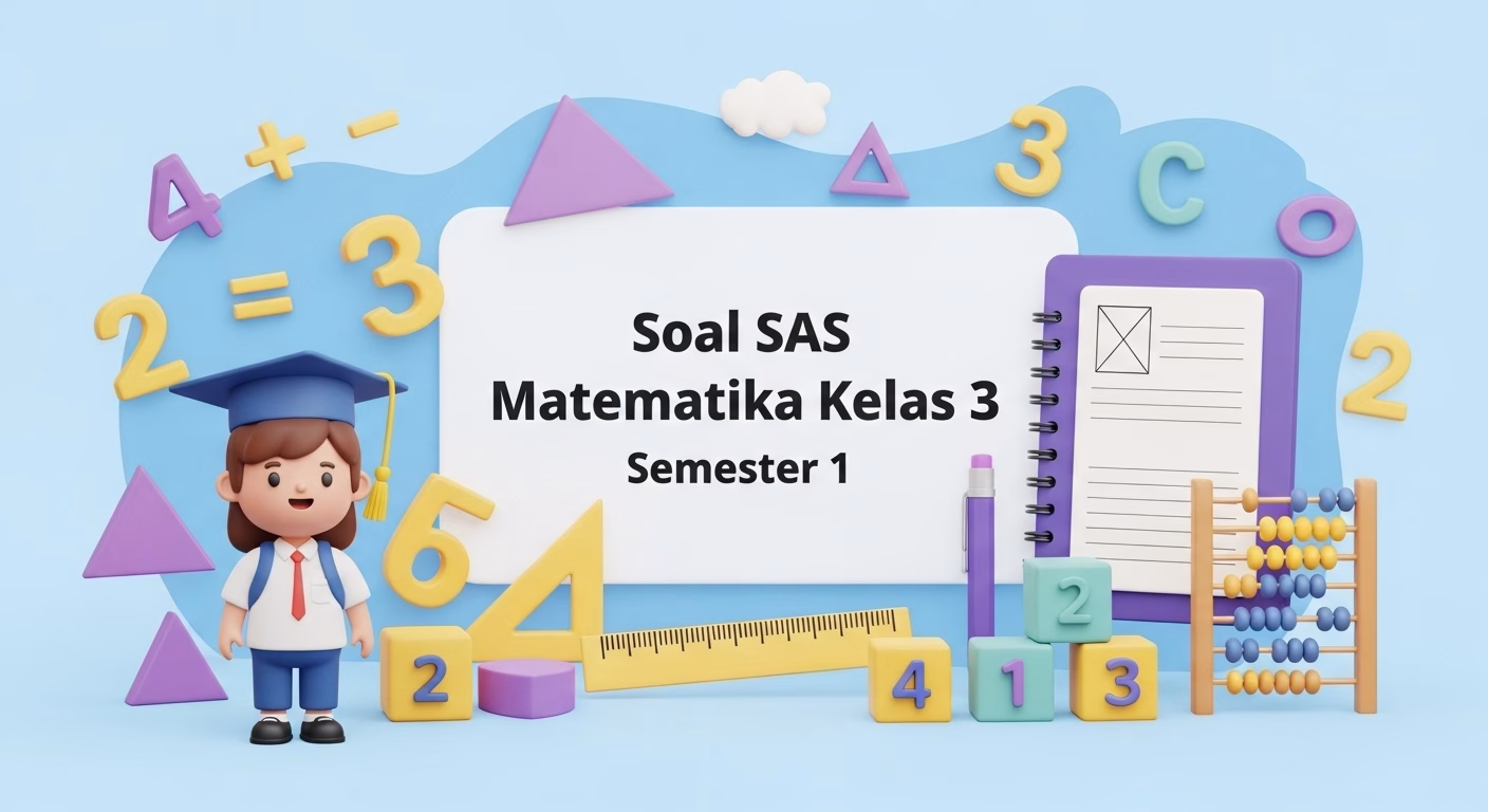 soal sumatif akhir semester matematika kelas 3