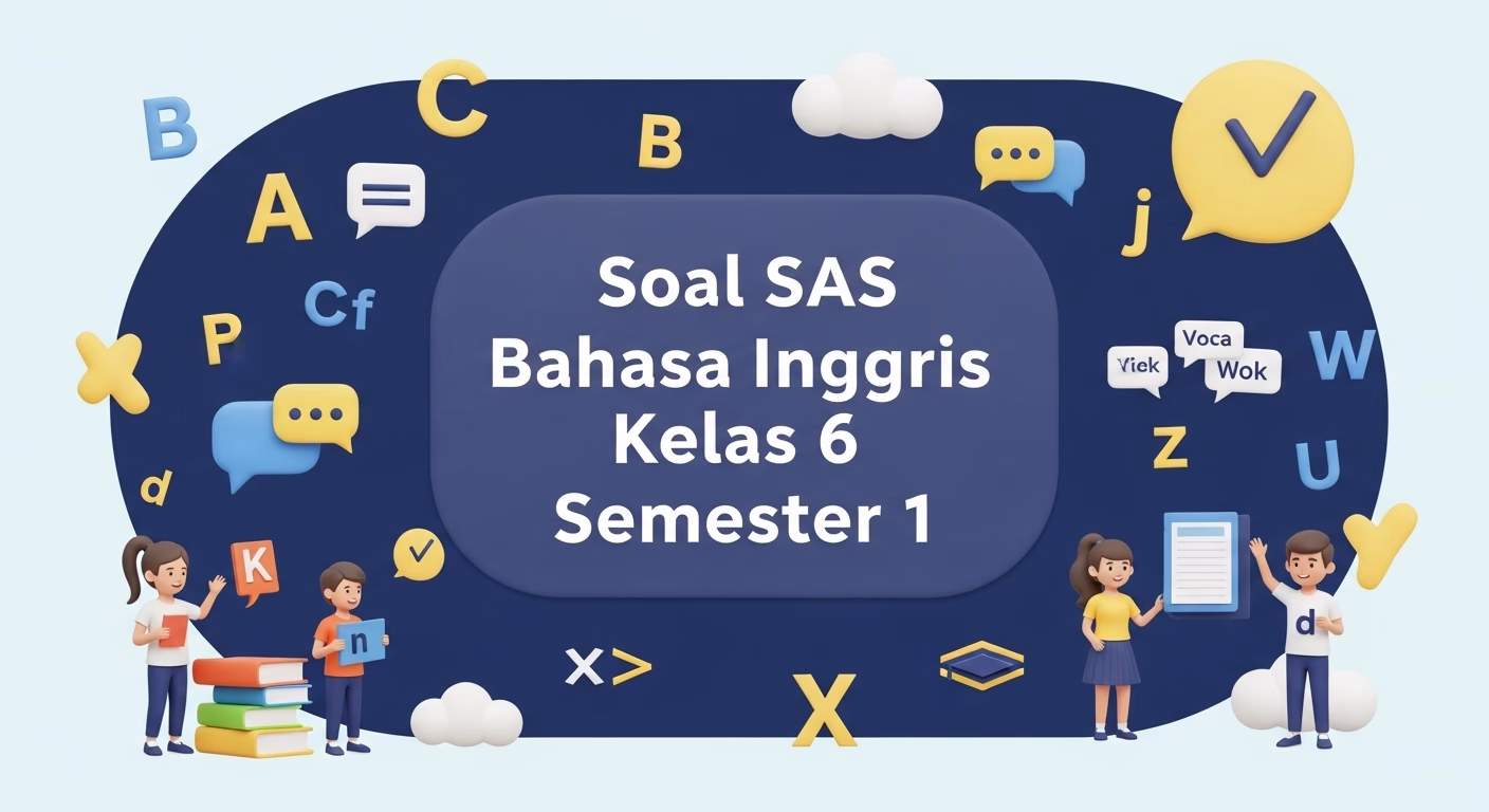 sumatif akhir semester bahasa inggris kelas 6