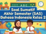 Soal Sumatif Akhir Semester (SAS) Bahasa Indonesia Kelas 2 Semester 1