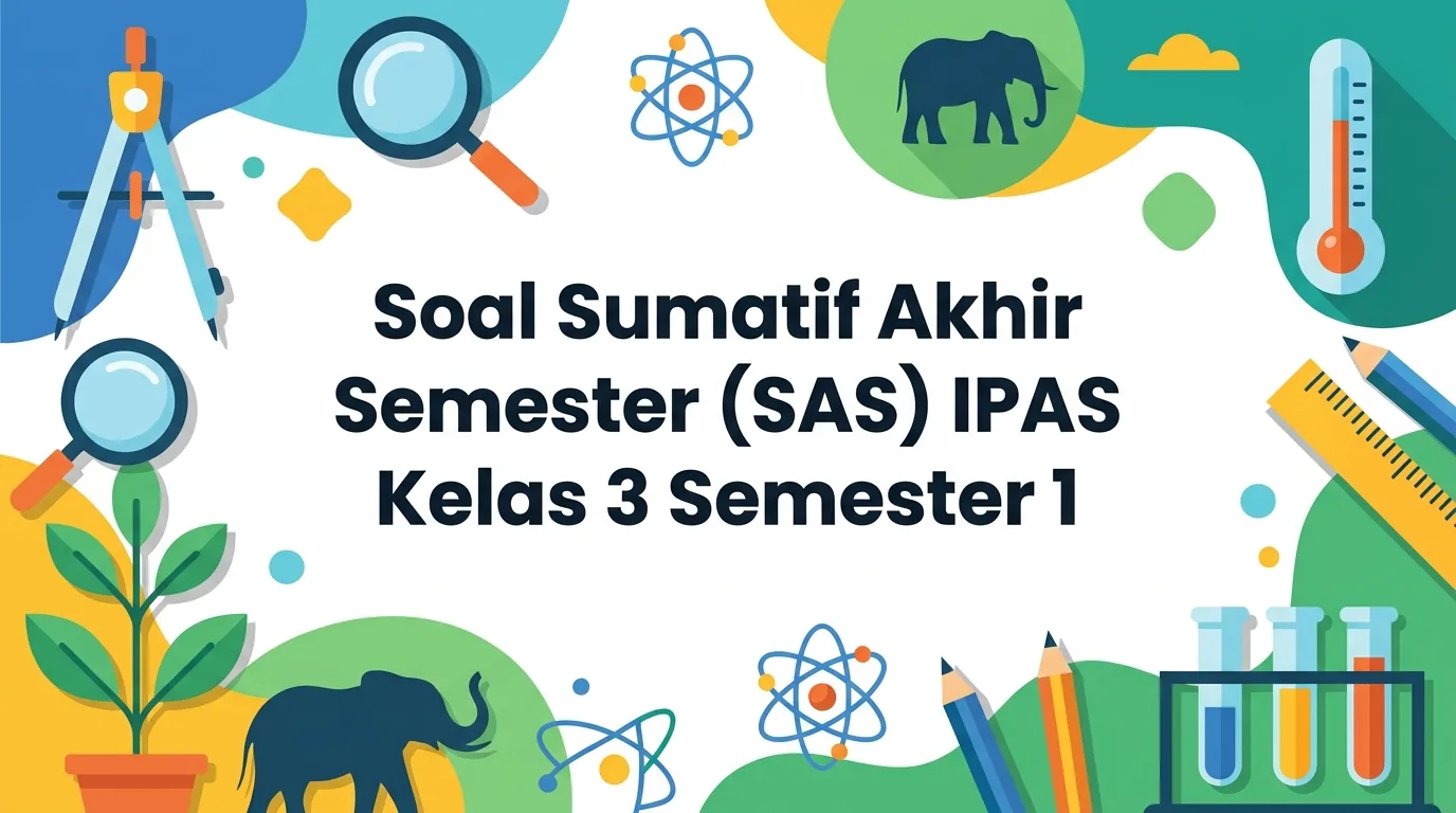 soal sas ipas kelas 3
