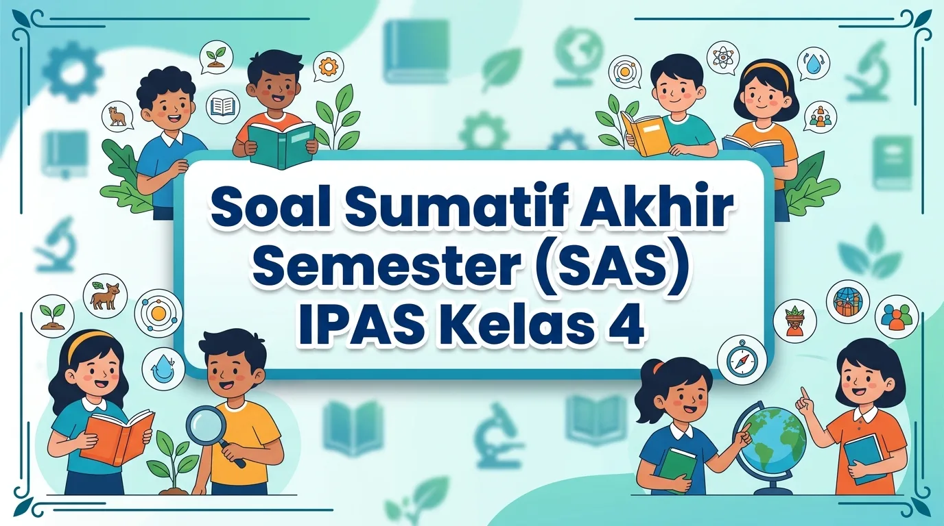 Soal Sumatif Akhir Semester (SAS) IPAS Kelas 4