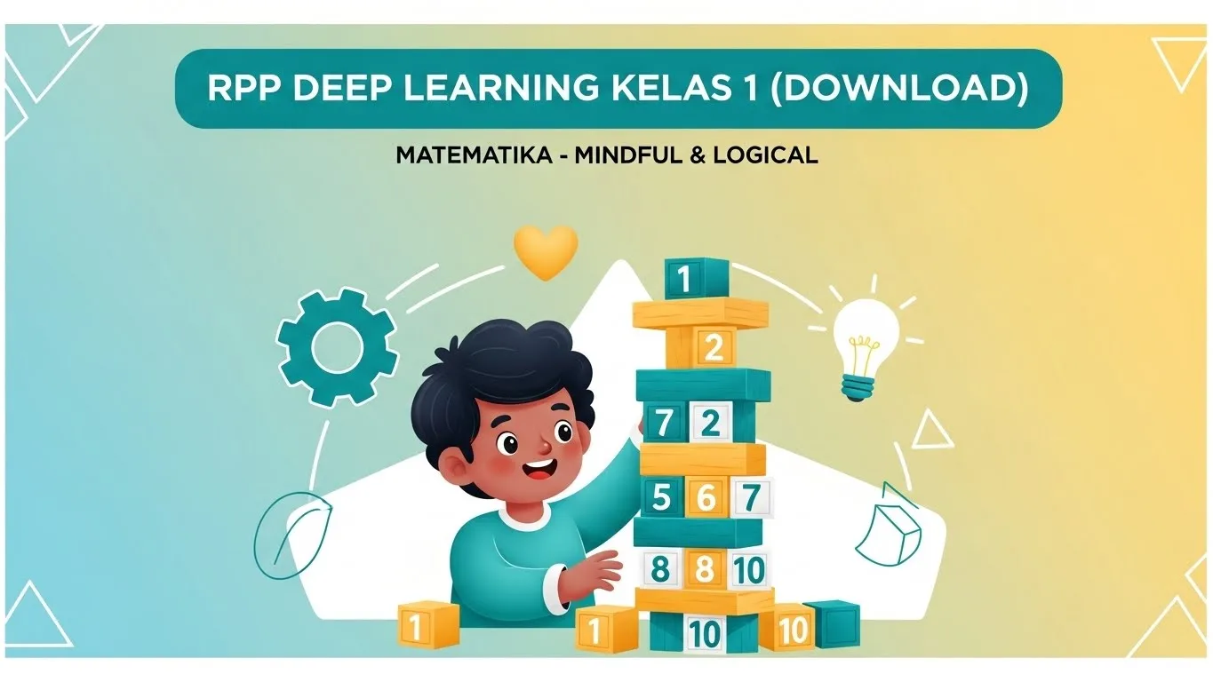 rpp deep learning matematika kelas 1