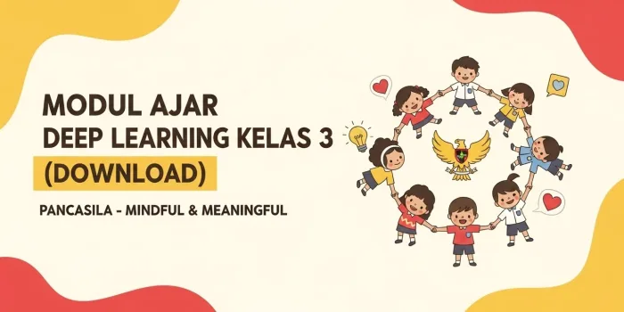 download modul ajar deep learning pendidikan pancasila kelas 3