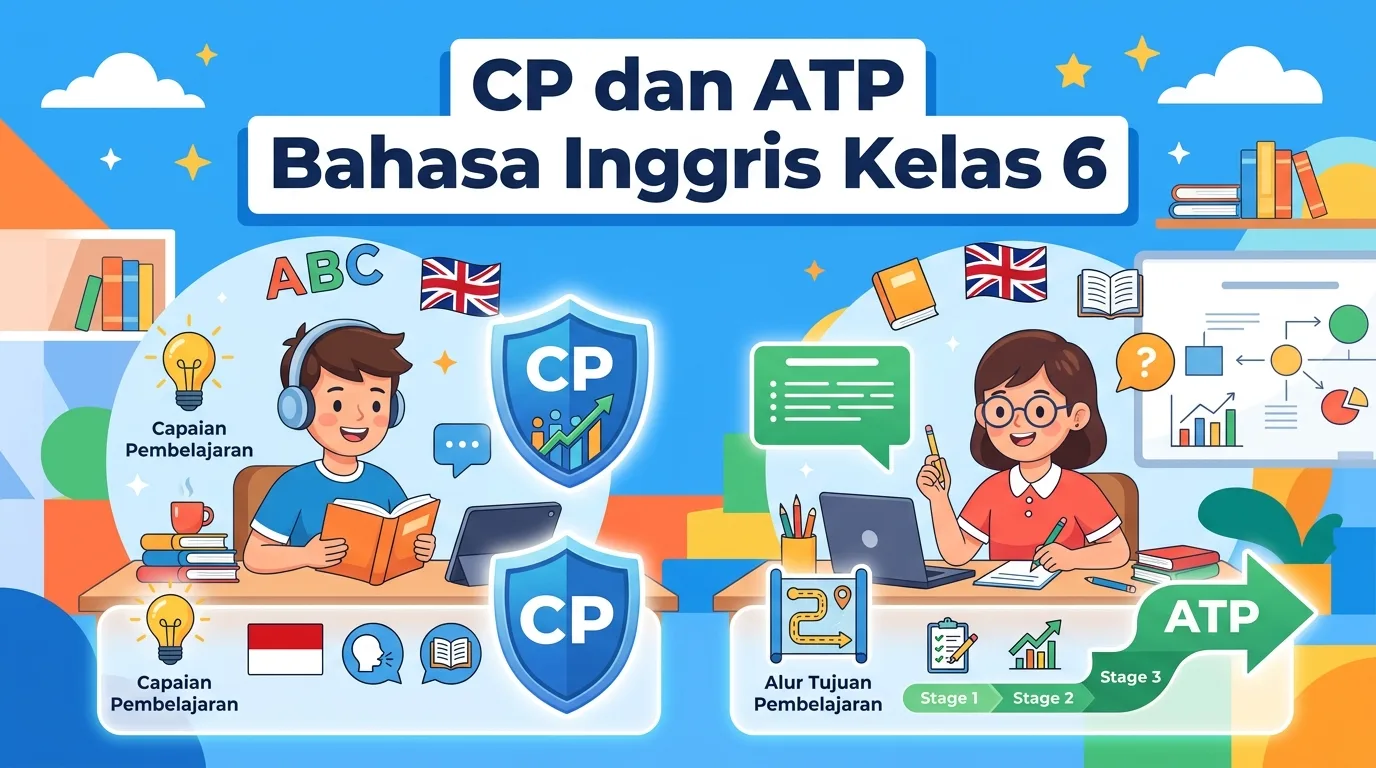 cp dan atp bahasa inggris kelas 6