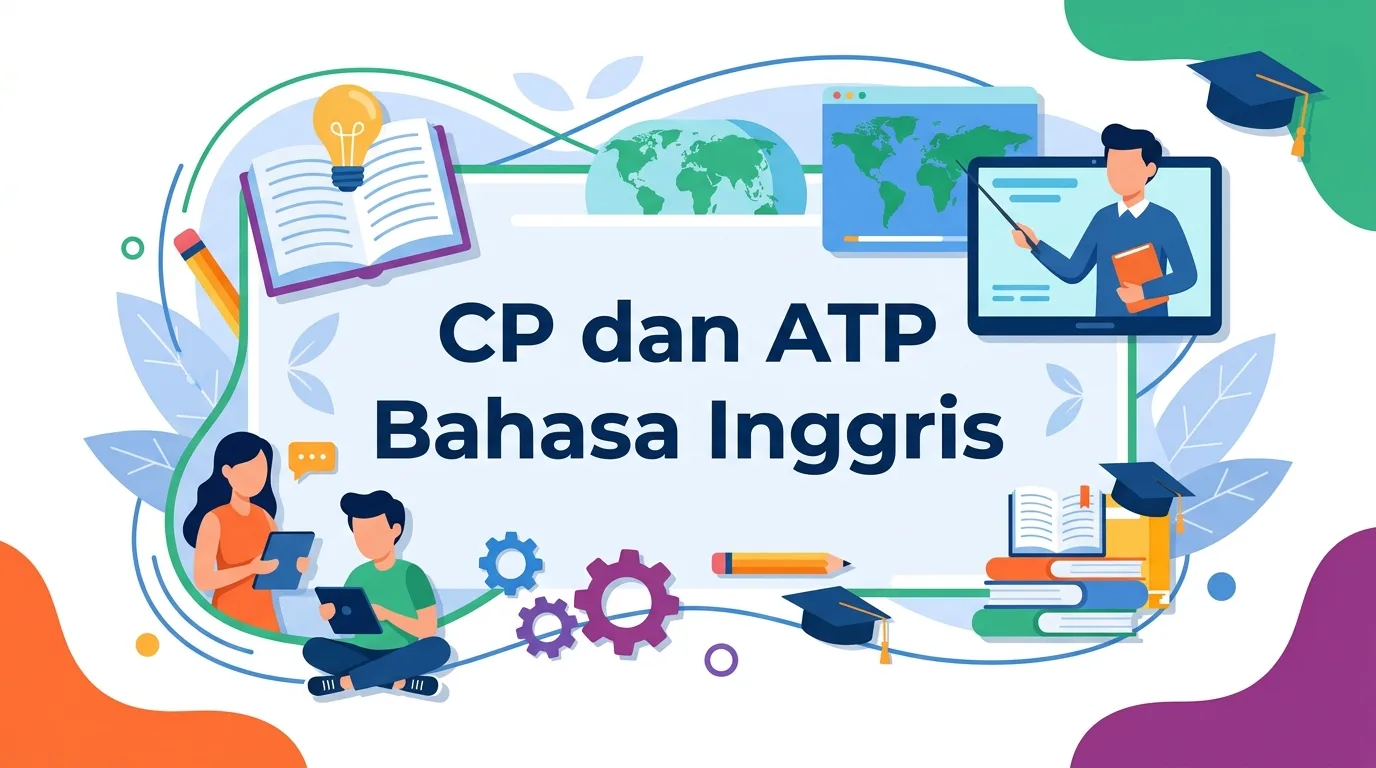 cp dan atp bahasa inggris kelas 4
