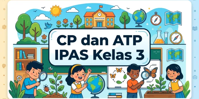 cp dan atp ipas kelas 3