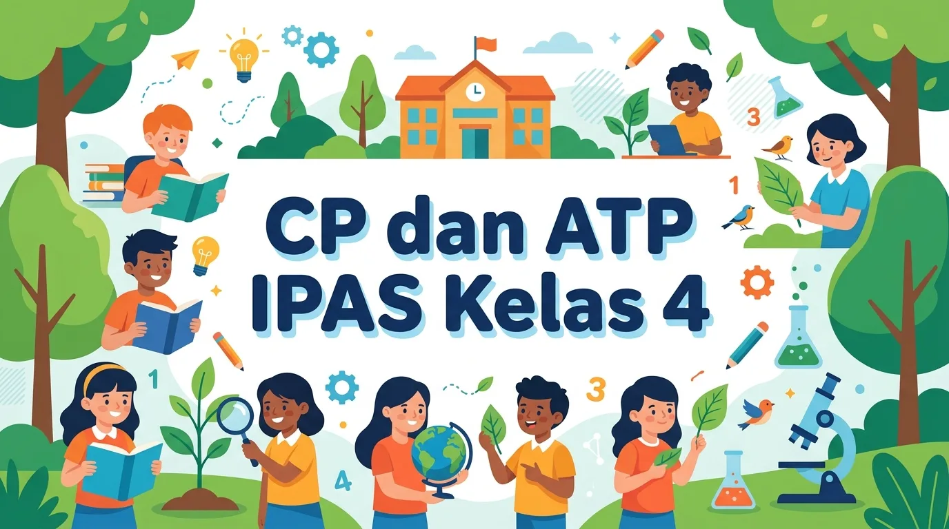 cp dan atp ipas kelas 4