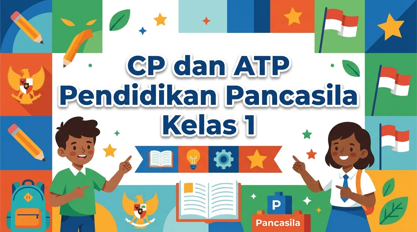 cp dan atp pendidikan pancasila kelas 1