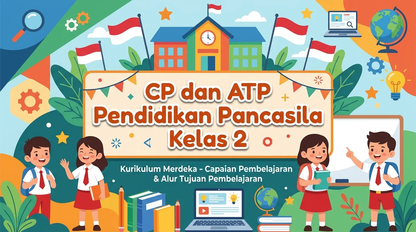 cp dan atp pendidikan pancasila kelas 2