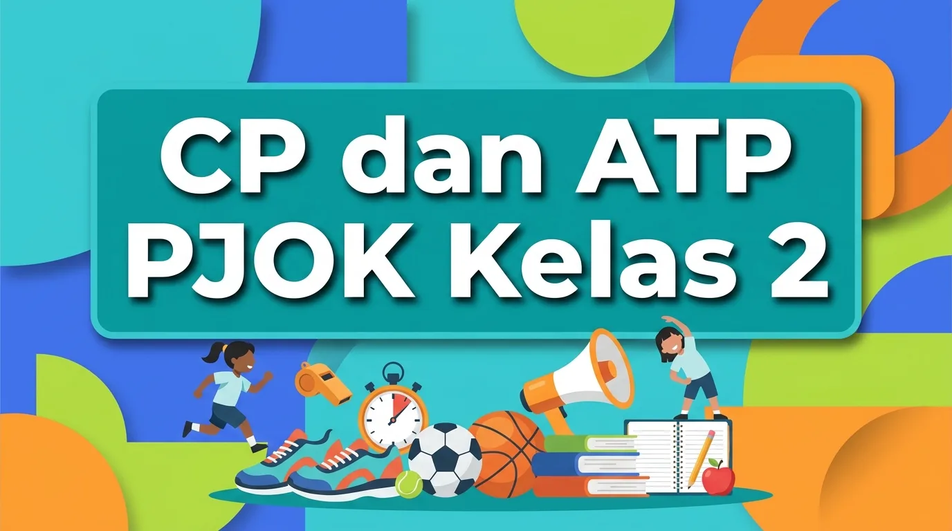 cp dan atp pjok kelas 2