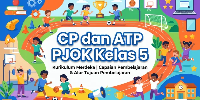 cp dan atp pjok kelas 5