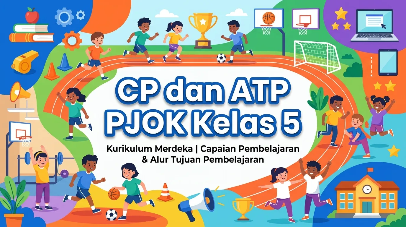 cp dan atp pjok kelas 5