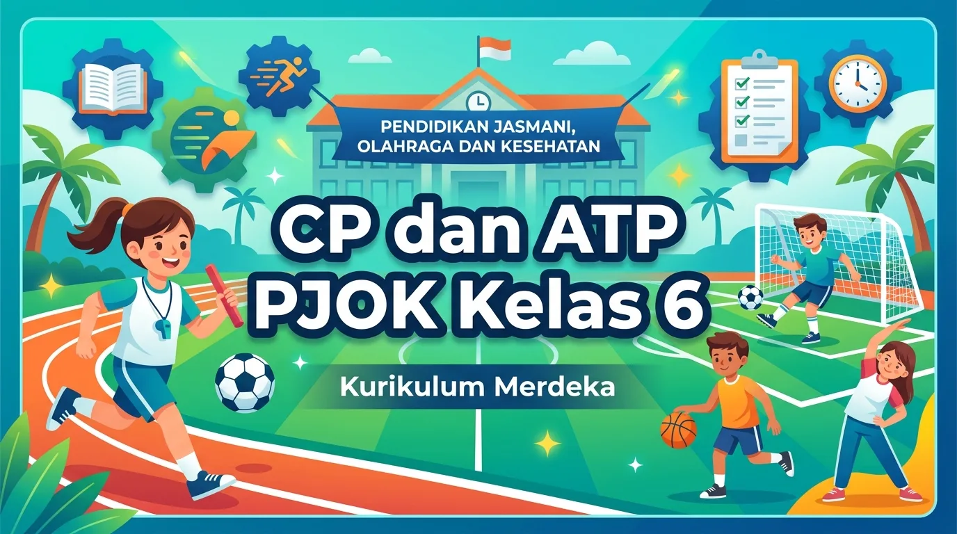 cp dan atp pjok kelas 6