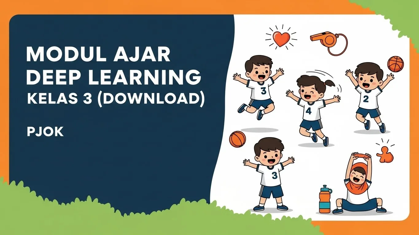 download modul ajar deep learning pjok kelas 3