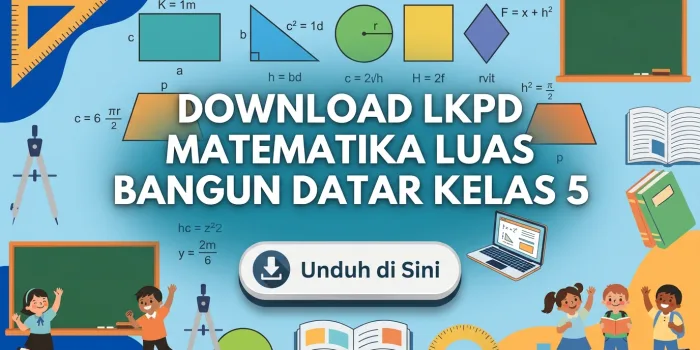 lkpd luas bangun datar kelas 5