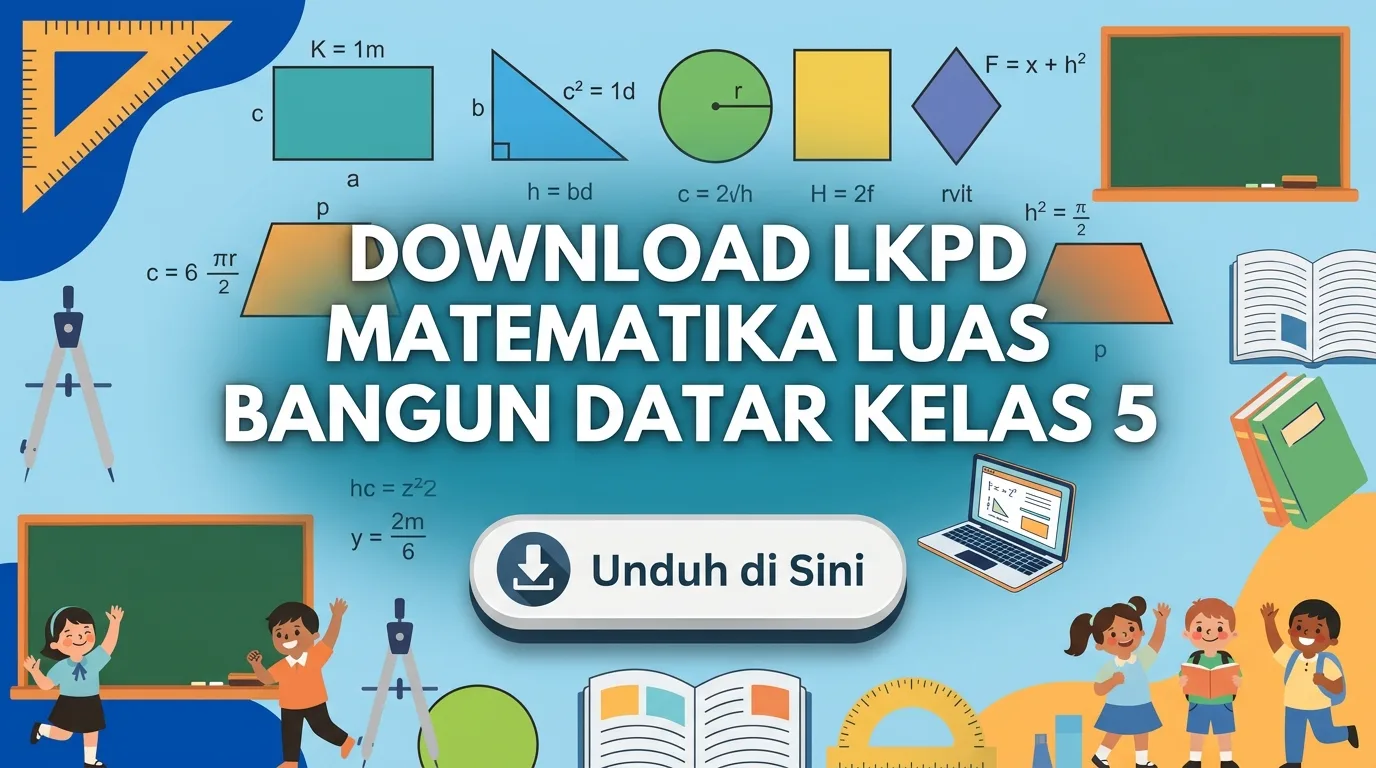 lkpd luas bangun datar kelas 5