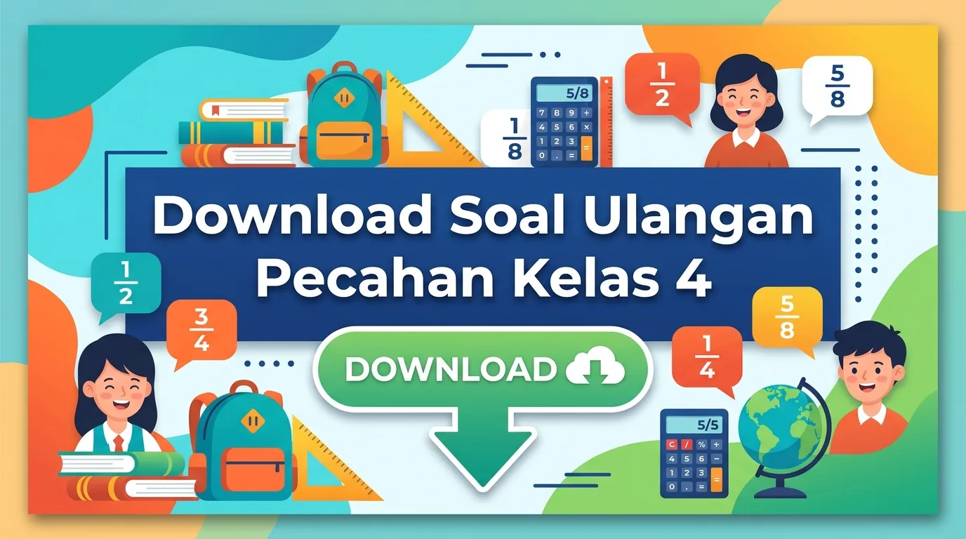 soal ulangan pecahan