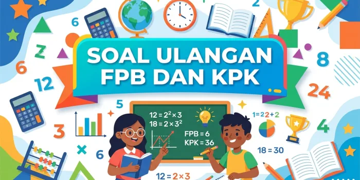 soal ulangan fpb dan kpk