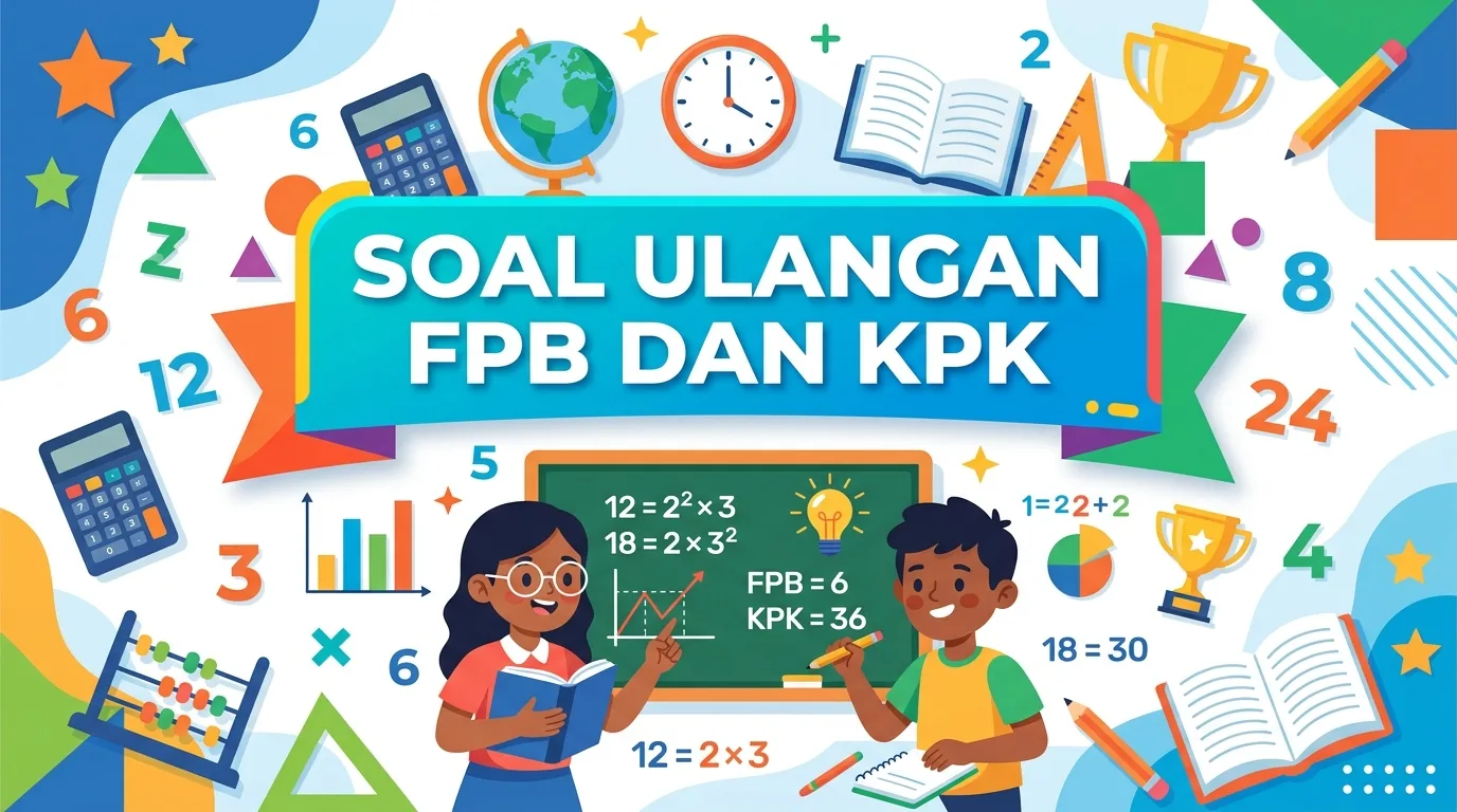 soal ulangan fpb dan kpk