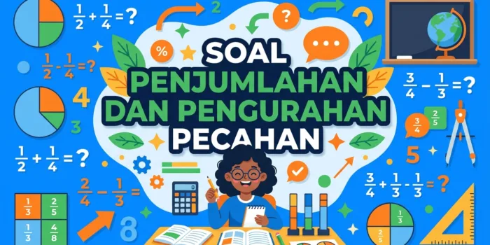 Soal Ulangan Penjumlahan dan Pengurangan Pecahan