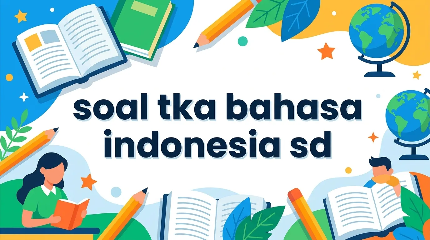 soal tka bahasa indonesia sd